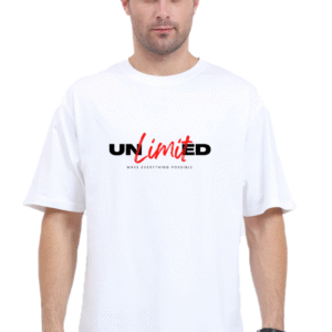 Unlimited Oversized white tshirt