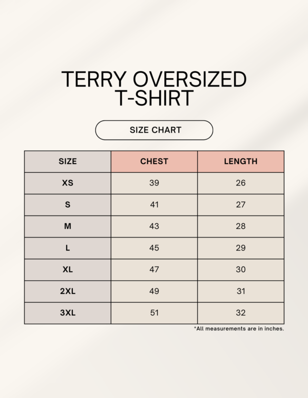 Unisex Terry Oversized Tee - Image 7