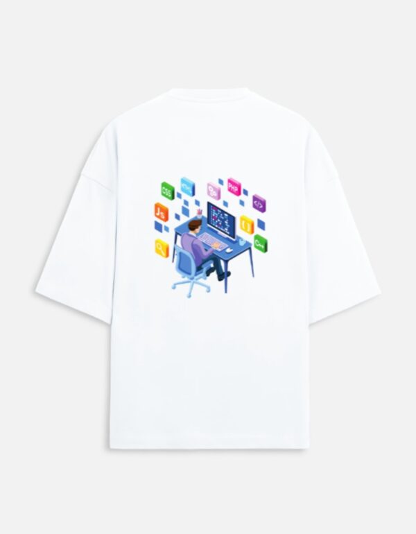 Unisex Terry Oversized Tee - Image 3