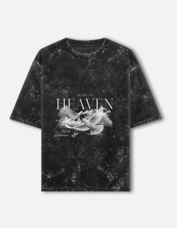 Unisex Acid Washed Oversized Tee - Image 3