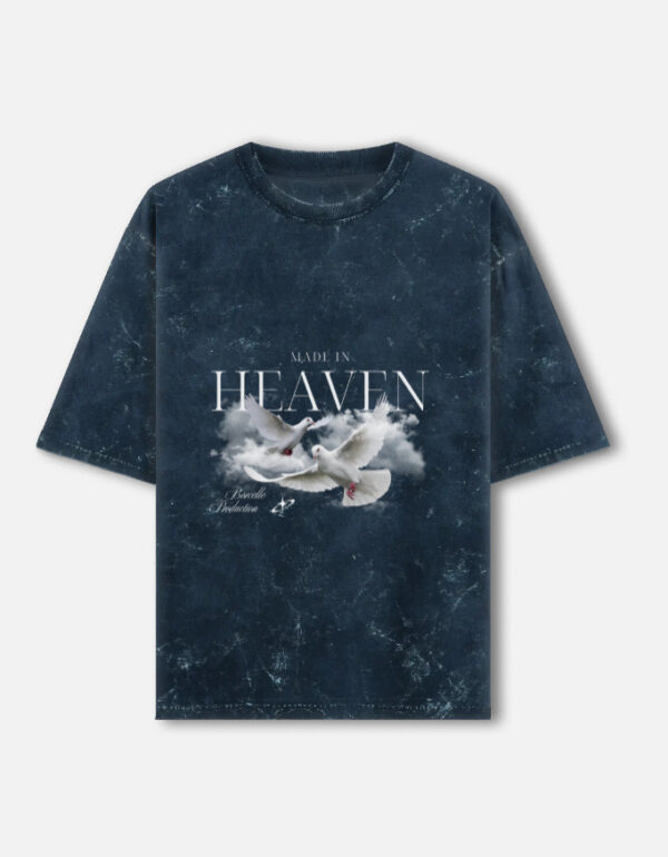 Unisex Acid Washed Oversized Tee - Image 4